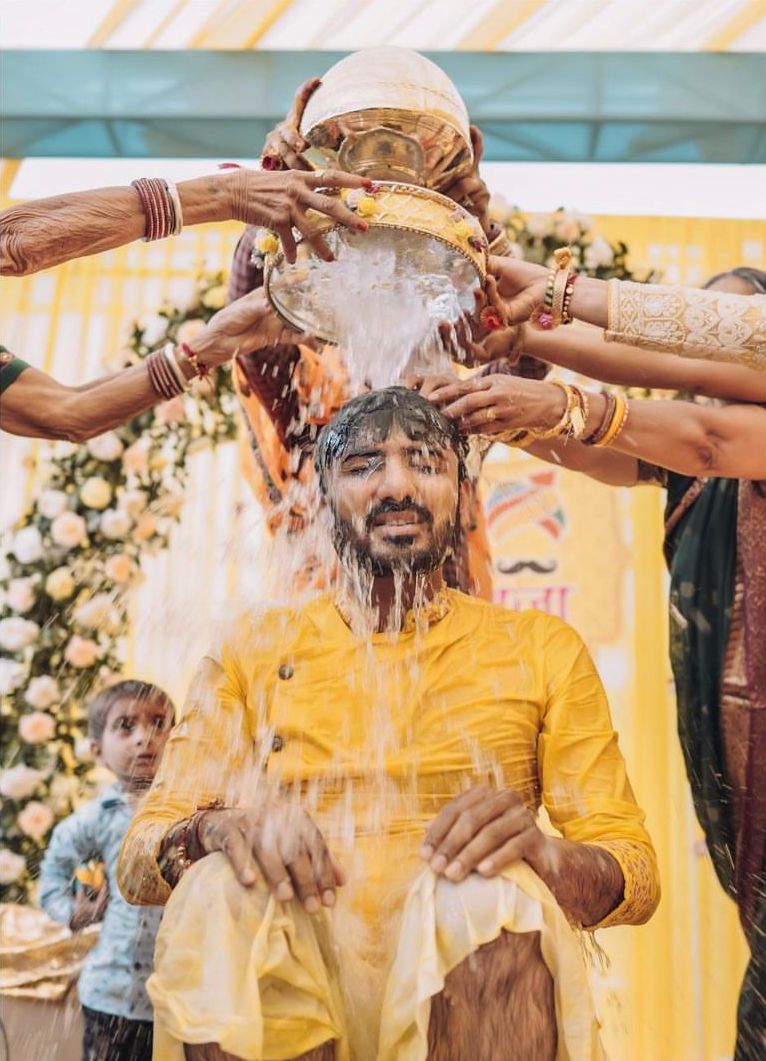Haldi ceremony celebration